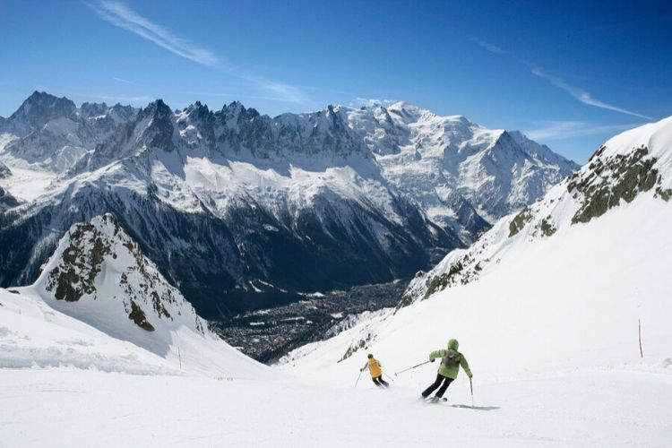 station de ski de Chamonix-Mont Blanc, France