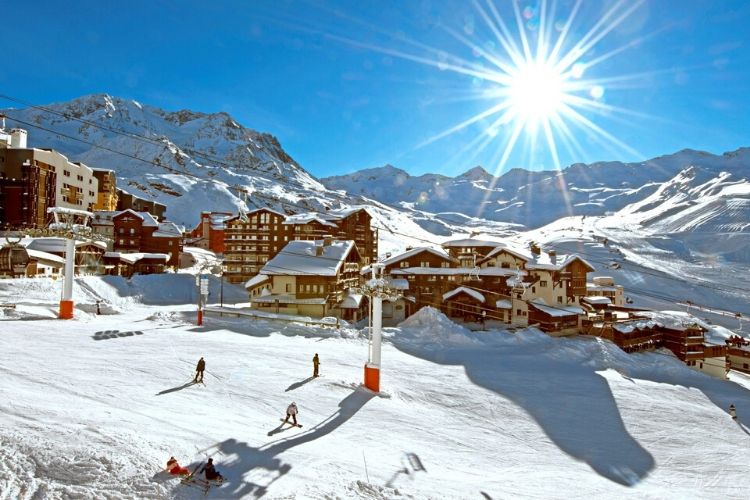station de ski de Val Thorens, France