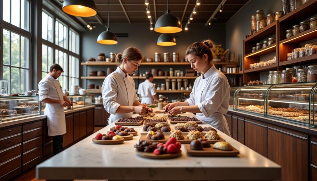découvrez l’univers sucré de l’artisanat gourmand à travers les créations uniques de chocolatiers et confiseurs passionnés. plongez dans un monde de saveurs authentiques et de savoir-faire traditionnel.