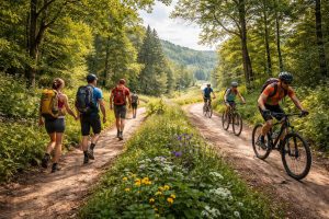 découvrez nos parcours sportifs autour de fismes, idéals pour la randonnée et le cyclisme en pleine nature. profitez d'aventures enrichissantes au cœur de paysages magnifiques.