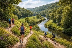 découvrez des randonnées sportives et des trails passionnants autour de fismes, avec des parcours vtt variés dans la pittoresque vallée de la vesle, pour tous les niveaux.