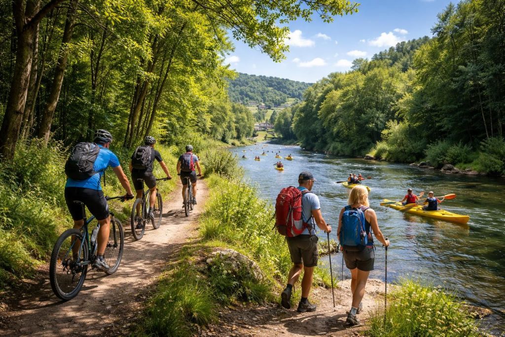 découvrez les activités de tourisme sportif à fismes : randonnées, vtt, escalade et bien plus pour un séjour actif et plein d'aventure dans cette belle région.