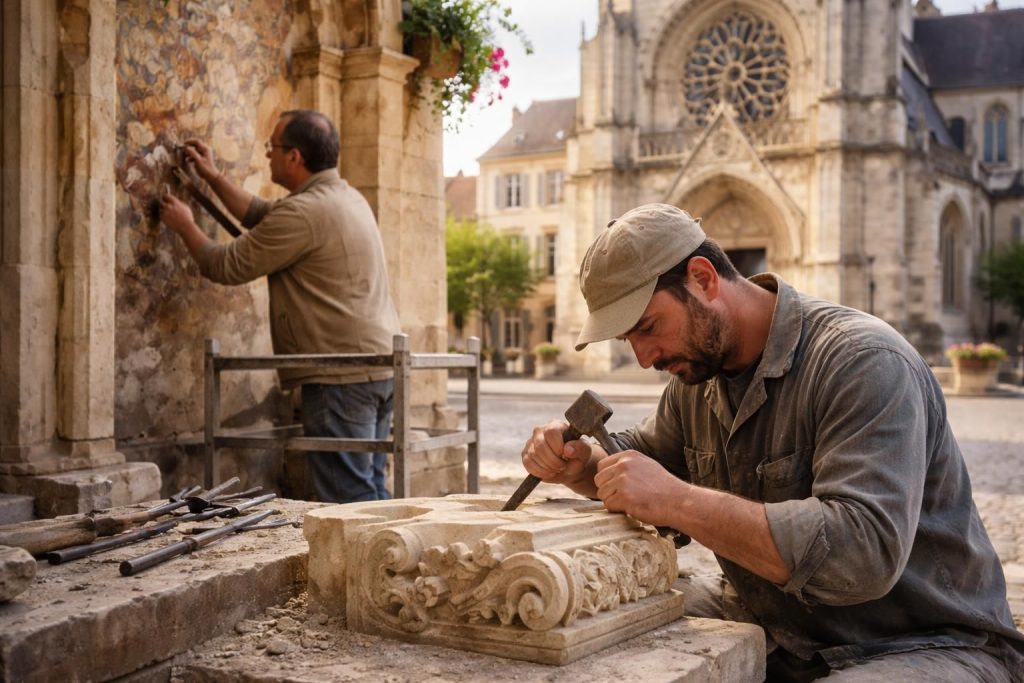 découvrez comment valoriser le patrimoine artisanal de fismes grâce à des artisans restaurateurs spécialisés dans la restauration de monuments historiques, alliant savoir-faire traditionnel et préservation du patrimoine.